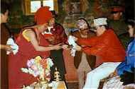 Puja at Chumig Gyatsa for Nepal Royal Family
