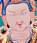 Portrait of Padmasambhava (detail of tanga)