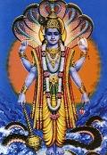 Vishnu in Dattatreya (standing) form