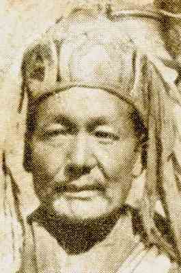 Picture of the late abbot of Chumig Gyata, Muktinath Lama Jampal Rabgyé Rinpoche