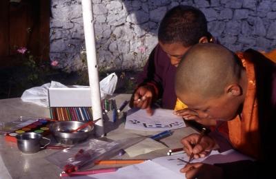 The MFI supports the education of the Muktinath nuns